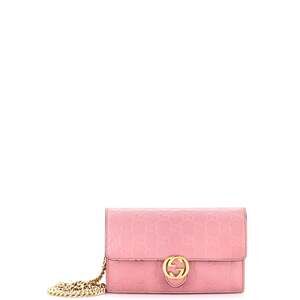 Icon Wallet On Chain Guccissima Leather #237276G79B